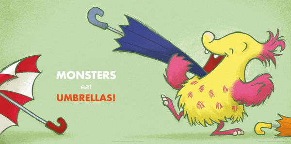 Бумажная книга «Monsters Go Night-Night», автор Аарон Зенц - фото №1