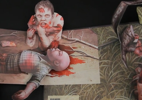 Бумажная книга «The Walking Dead: The Pop-Up Book», автор Стефани Данелль Перри - фото №1