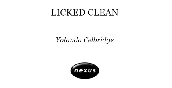 Паперова книга «Licked Clean», автор Іоланда Селбрідж - фото №1