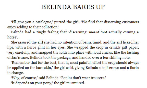 [object Object] «Belinda Bares Up», автор Іоланда Селбрідж - фото №3 - мініатюра