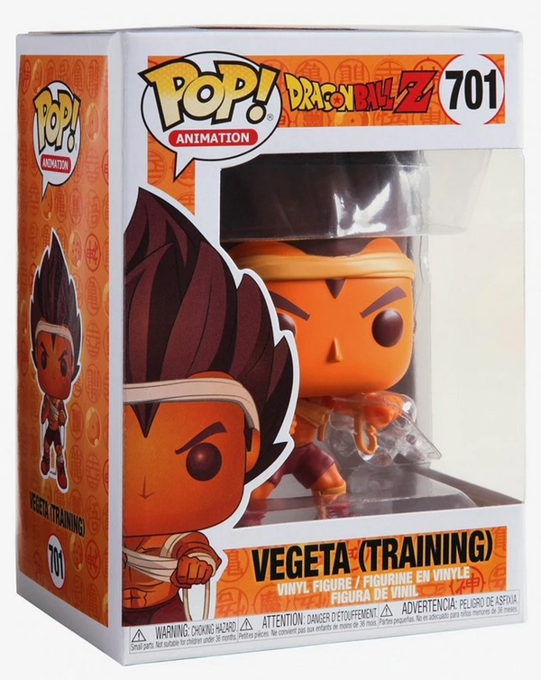 «Коллекционная фигурка Funko POP! Dragon Ball Z Training Vegeta (44258)», бренда Funko Pop - фото №1