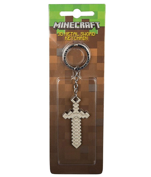  «Брелок JINX Minecraft Metal Sword (JINX-7140)», бренда JINX - фото №1