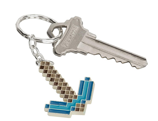  «Брелок JINX Minecraft Diamond Pickaxe (JINX-3784)», бренда JINX - фото №1