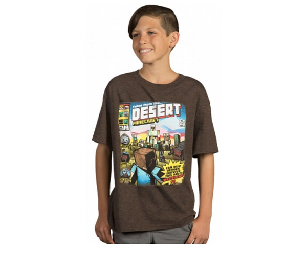  «Футболка JINX Minecraft Tales from the Desert Youth S (JINX-7342S)», бренда JINX - фото №1