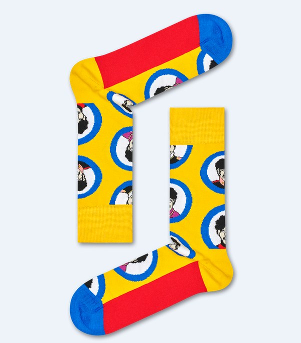  «Носки Happy Socks The Beatles Socks Box Set 3 пары 41-46 р (XBEA08-2000)», бренда Happy Socks - фото №1