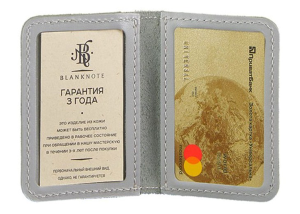 «Кард-кейс BlankNote 4.0 Серый (BN-KK-4-shadow)», бренда BlankNote - фото №1