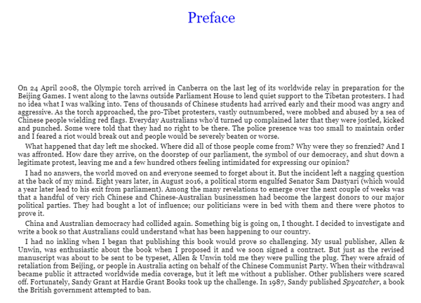 Паперова книга «Silent Invasion», автор Клайв Гамільтон - фото №1