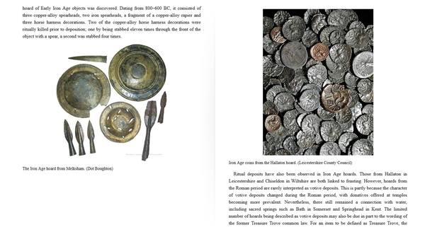 Бумажная книга «Hoards from Wiltshire», автор Ричард Генри - фото №1