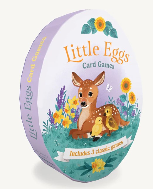 Паперова книга «Little Eggs. Card Games», автор Оливія Чін Мюллер - фото №1