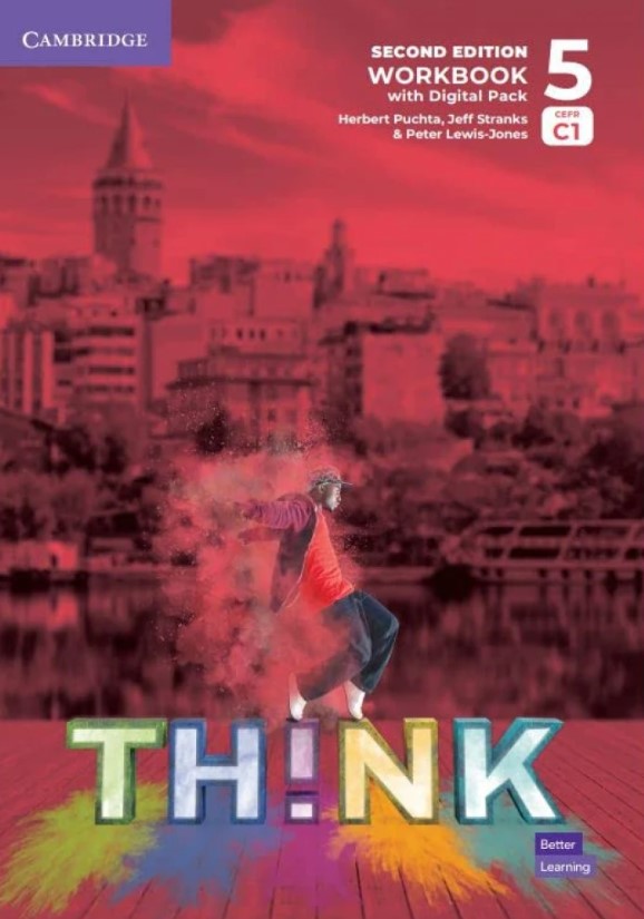 [object Object] «Think. Level 5 (C1). Workbook (with Digital Pack British English)», авторів Герберт Пухта, Пітер Льюїс-Джонс, Джефф Стренкс - фото №1