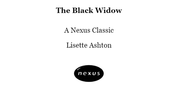Паперова книга «The Black Widow», автор Лізетт Ештон - фото №1