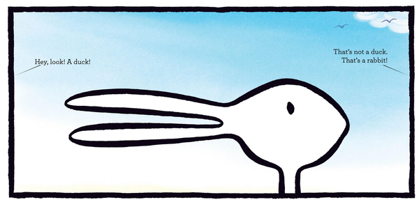 Бумажная книга «Duck! Rabbit!», автор Эми Круз Розенталь - фото №1