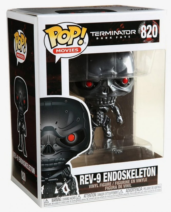  «Коллекционная фигурка Funko POP! Terminator Dark Fate REV-9 (43503)», бренда Funko Pop - фото №1