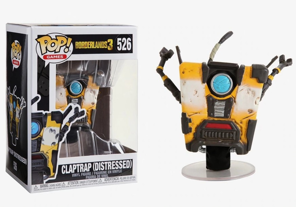 «Коллекционная фигурка Funko POP! Borderlands Claptrap (44209)», бренда Funko Pop - фото №1