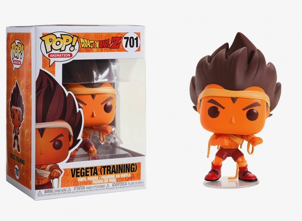  «Коллекционная фигурка Funko POP! Dragon Ball Z Training Vegeta (44258)», бренда Funko Pop - фото №1
