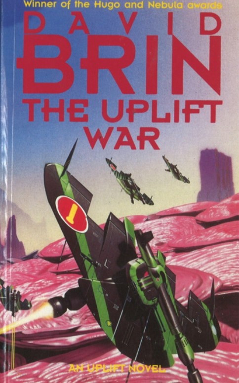 Паперова книга «The Uplift War», автор Девід Брін - фото №1