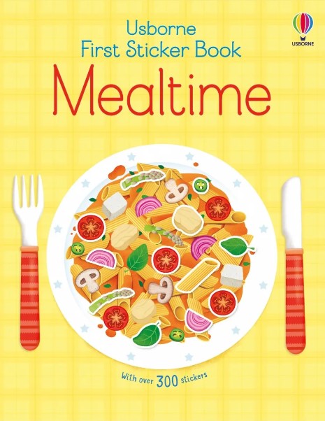 Бумажная книга «First Sticker Book Mealtime», автор Кейт Нолан - фото №1