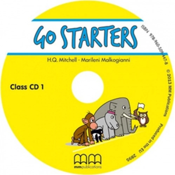 [object Object] «Go Starters. Updated Class CD for the Revised 2018 YLE Tests», авторів Марілені Малкогіанні, Гарольд Квінтон Мітчелл - фото №1