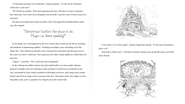Паперова книга «Secret Kingdom. Christmas Ballerina. Special 3», автор Розі Бенкс - фото №1