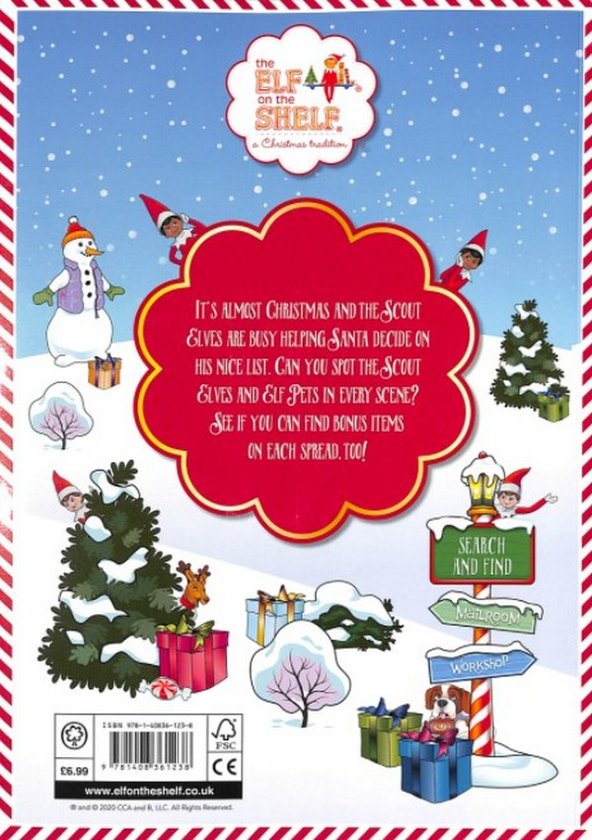 Бумажная книга «The Elf on the Shelf. Search and Find» - фото №1
