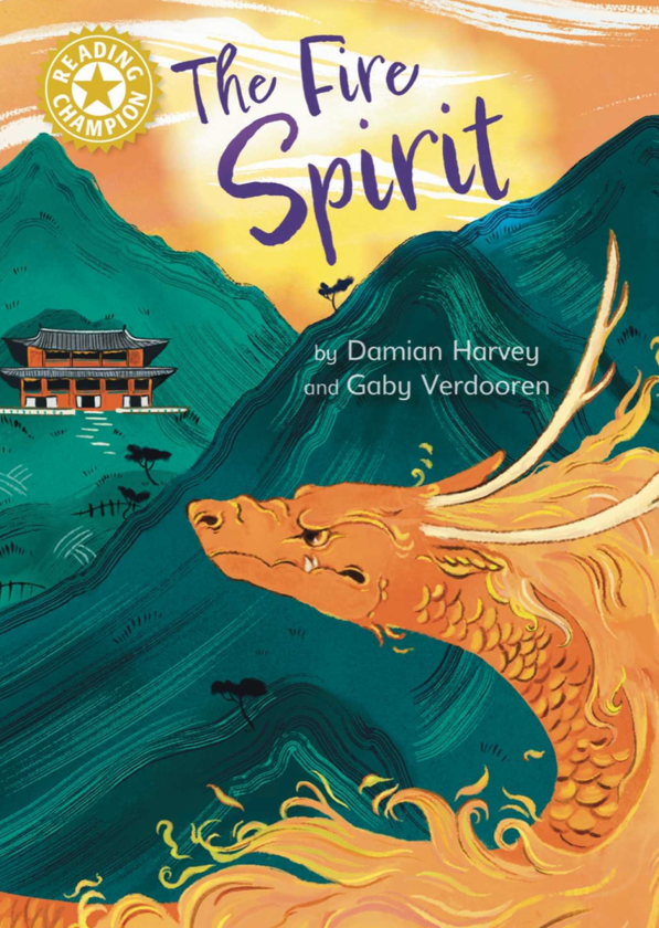 Бумажная книга «Reading Champion. The Fire Spirit», автор Дэмиан Харви - фото №1