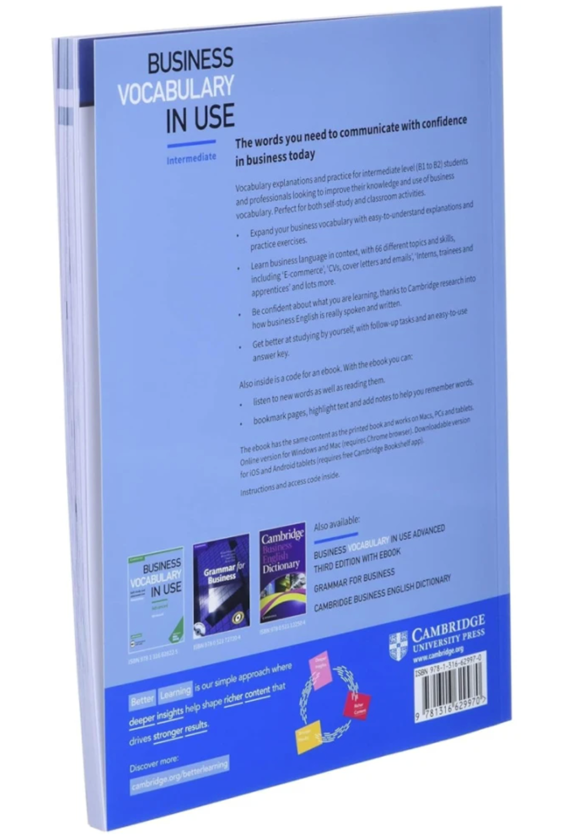 [object Object] «Business Vocabulary in Use. 3rd Edition. Intermediate with Answers and Enhanced eBook Linguist», автор Білл Маскалл - фото №4 - мініатюра