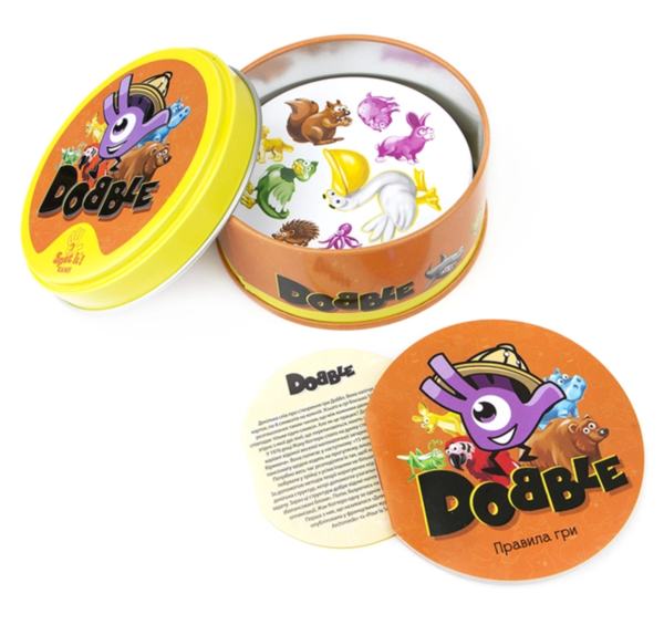  «Настільна гра Asmodee Dobble Тваринний Світ (Доббль Animals)», бренда Asmodee - фото №1