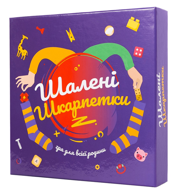  «Настольная игра Fun Games Shop Безумные носки (FGS13)», бренда Fun Games Shop - фото №1