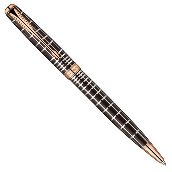  «Шариковая ручка Parker Sonnet 08 коричневая (85 132B)», бренда Parker - фото №1
