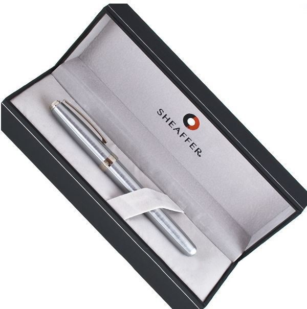  «Ручка Sheaffer PRELUDE Brushed Chrome NT FP M (Sh340004)», бренду Sheaffer - фото №1