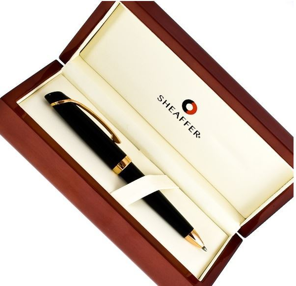 «Шариковая ручка Sheaffer Valor Black (Sh935025)», бренда Sheaffer - фото №1