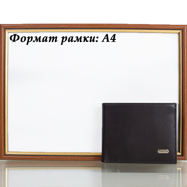 «Мужской кожаный кошелек Canpellini (SHI1105-1)», бренда Canpellini - фото №1