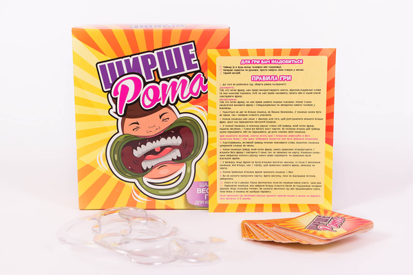  «Настольная игра Fun Games Shop Шире рот (FGS04)», бренда Fun Games Shop - фото №1