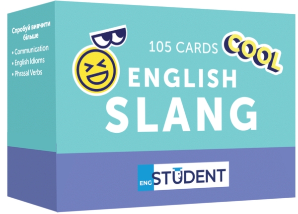 Бумажная книга «English Slang. 105 карток» - фото №1