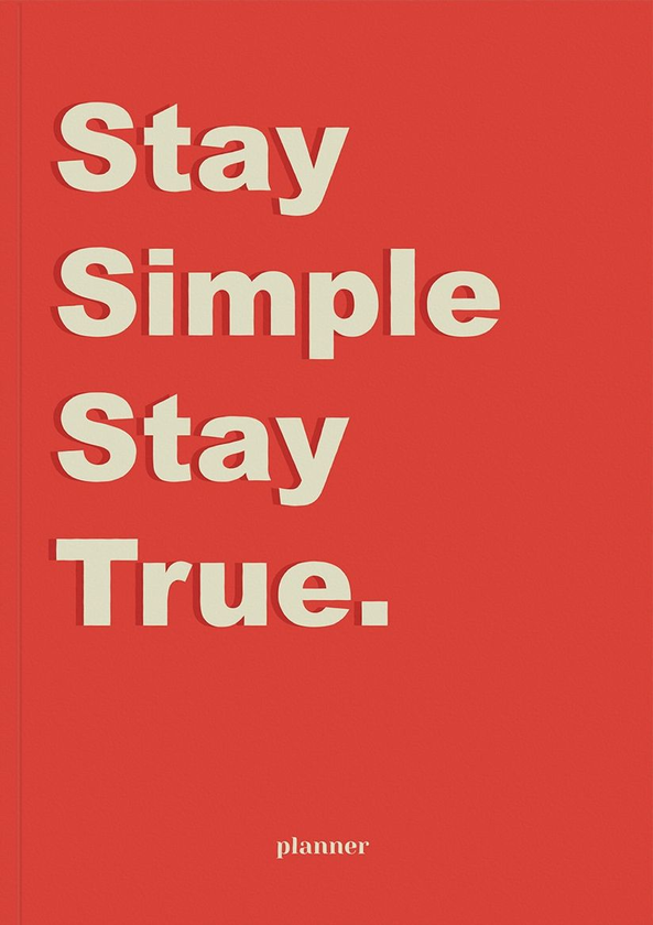  «Планер Your Planner Stay Simple (planner23)», бренда Your Planner - фото №1