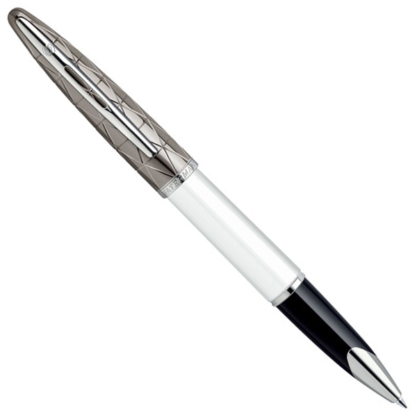  «Ручка-роллер Waterman Carene Deluxe Contemporary White ST (41 206)», бренда Waterman - фото №1