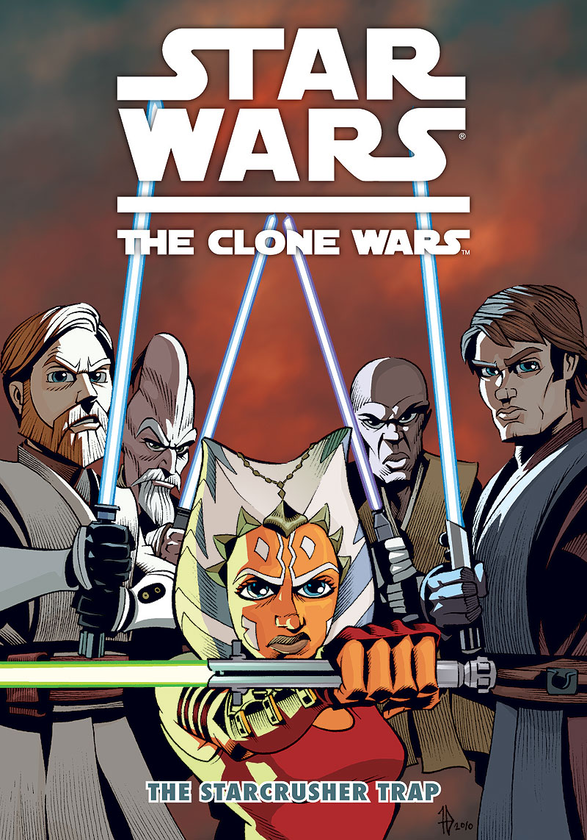 Бумажная книга «Star Wars - The Clone Wars. The Starcrusher Trap», автор Майк В. Барр - фото №1