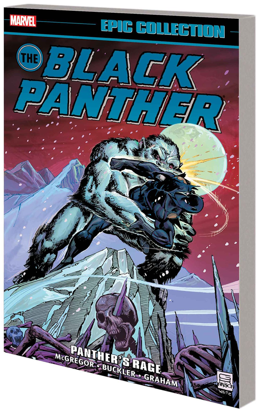 Бумажная книга «Black Panther Epic Collection. Panther's Rage», авторов Стэн Ли, Дон Макгрегор - фото №1