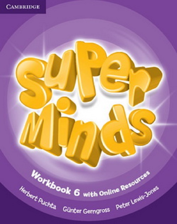 Паперова книга «Super Minds Level 6 Workbook with Online Resources», авторів Ґюнтер Ґернґросс, Пітер Льюїс-Джонс, Герберт Пухта - фото №1