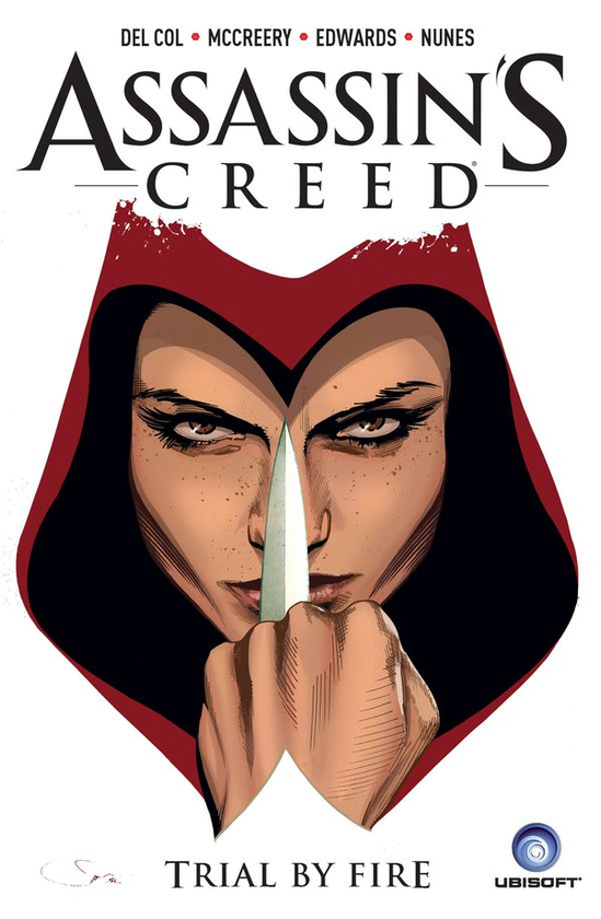 Паперова книга «Assassin's Creed. Volume 1. Trial by Fire», авторів Конор Маккрірі, Ентоні Дел Коль - фото №1