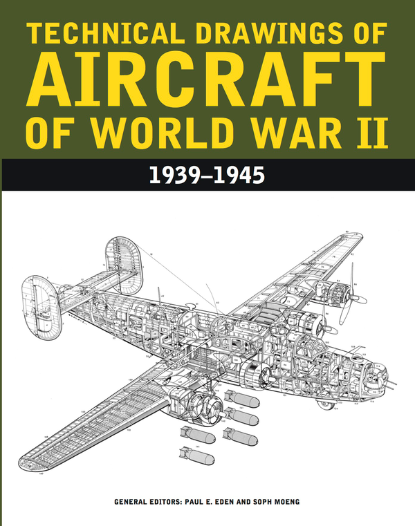 Паперова книга «Technical Drawings of Aircraft of World War II: 1939–1945», автор Пол Іден - фото №1