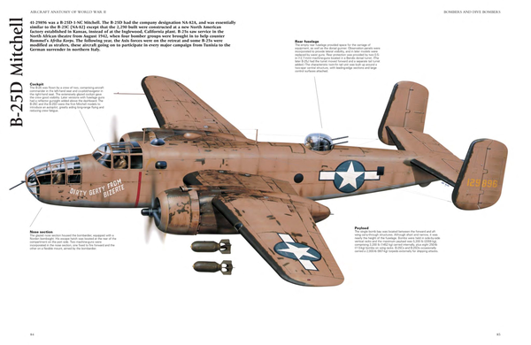 Паперова книга «Technical Drawings of Aircraft of World War II: 1939–1945», автор Пол Іден - фото №1