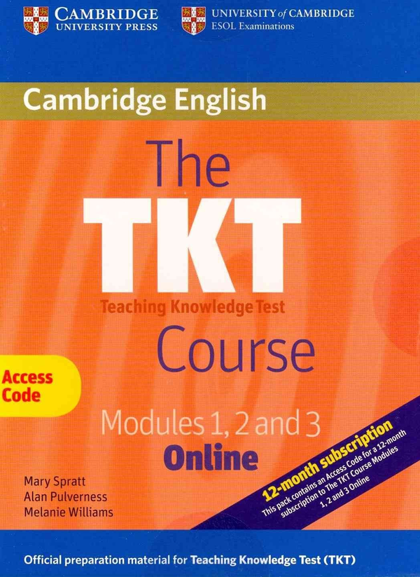 Бумажная книга «The TKT Course Modules 1, 2 and 3 Online (Trainee Version Access Code Card)» - фото №1