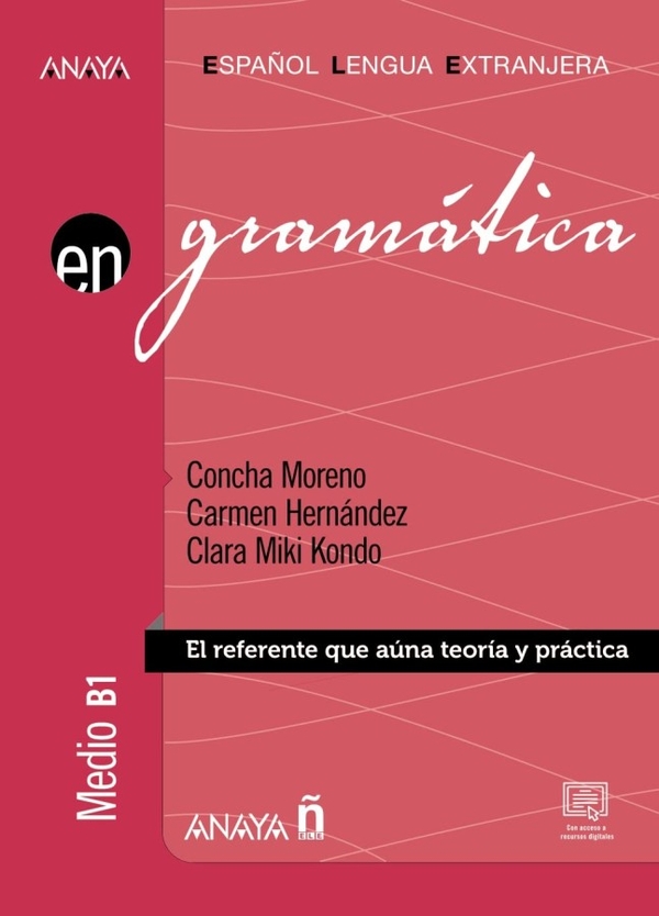 Паперова книга «Gramática Medio B1», авторів Кармен Ернандес, Клара Мікі Кондо, Конча Морено - фото №1