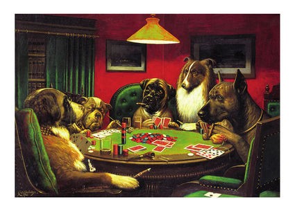  «Листівка Only Pair DeucesA Bold Bluff (CMC09)», бренда Artistic Card - фото №1