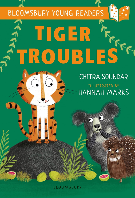 Паперова книга «Tiger Troubles: A Bloomsbury Young Reader : White Book Band», автор Чітра Сундар - фото №1