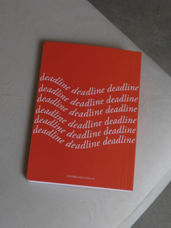 «Блокнот Hod.brand Deadline (30030000044)», бренда Hod.brand - фото №1