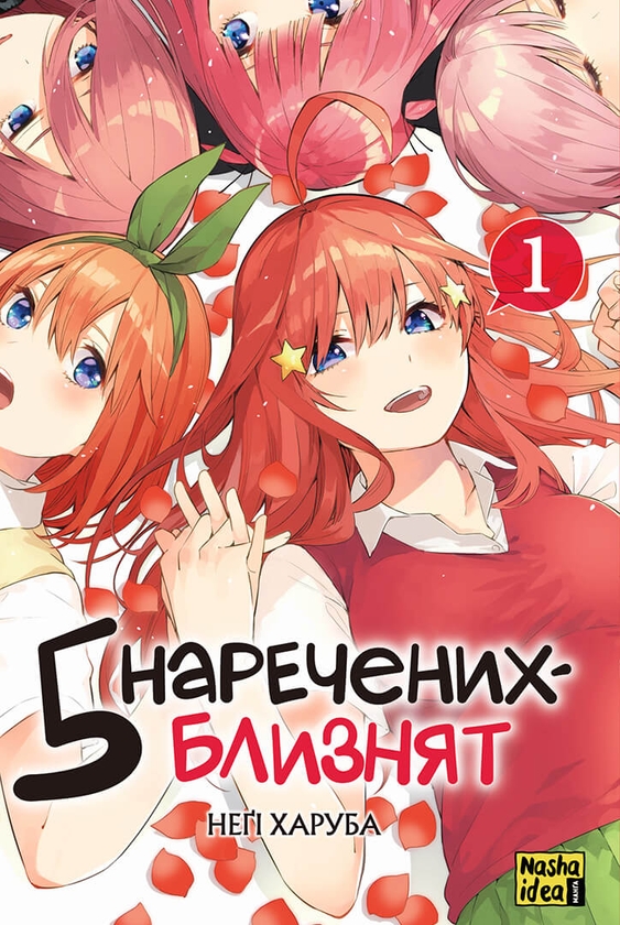 Паперова книга «П'ять наречених близнят (комплект із 2 книг)», автор Неґі Харуба - фото №1