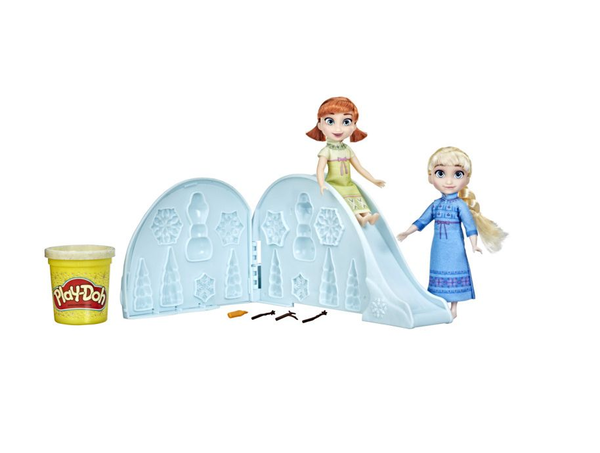  «Набір для творчості Play-Doh з пластиліном Холодне Серце-2 (5010993930739)», бренда Hasbro - фото №1
