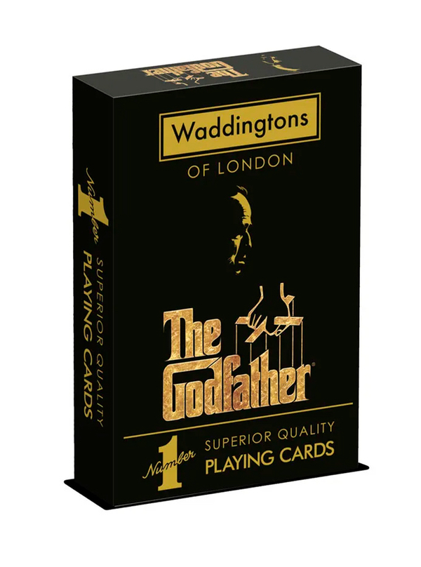  «Гральні карти THE GODFATHER Waddingtons No.1 (Хрещений батько) (WM02909-EN1-12)», бренда Winning Moves - фото №1